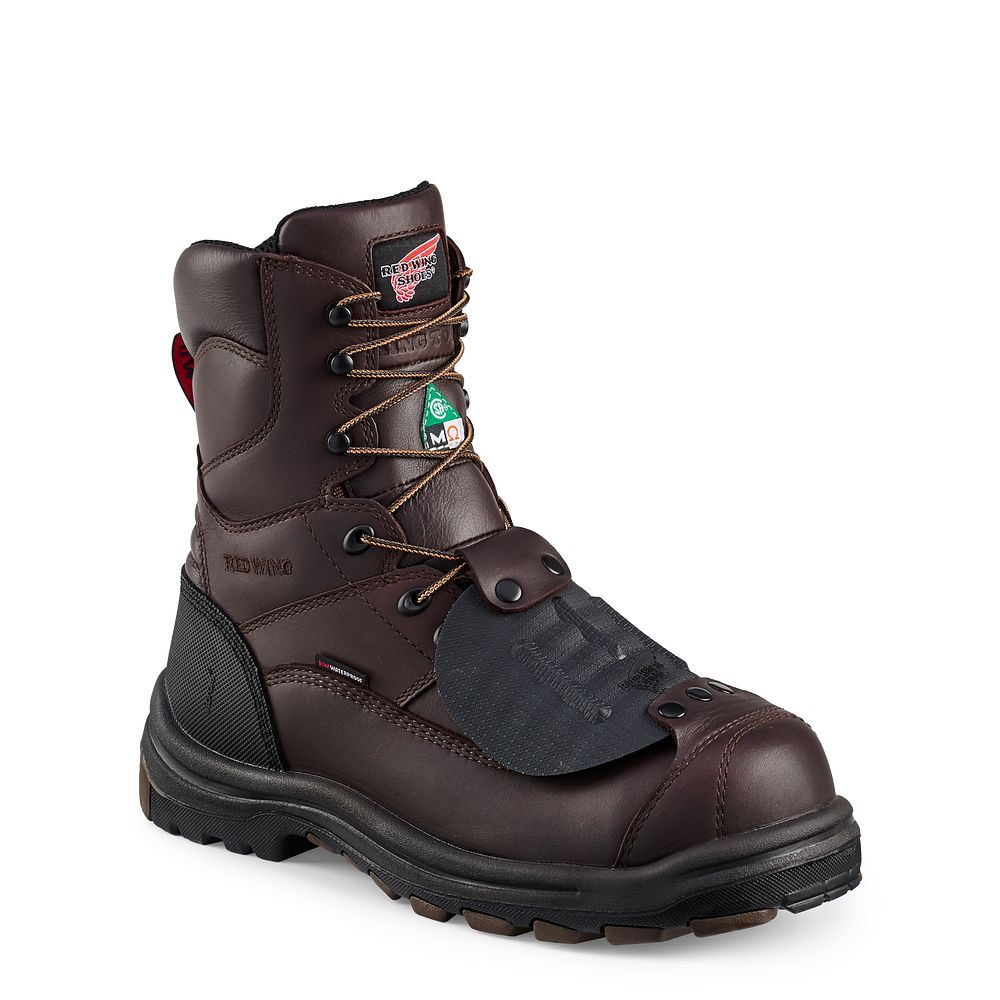 King Toe® - Men\'s 8-inch Waterproof CSA Metguard Safety Toe Boots