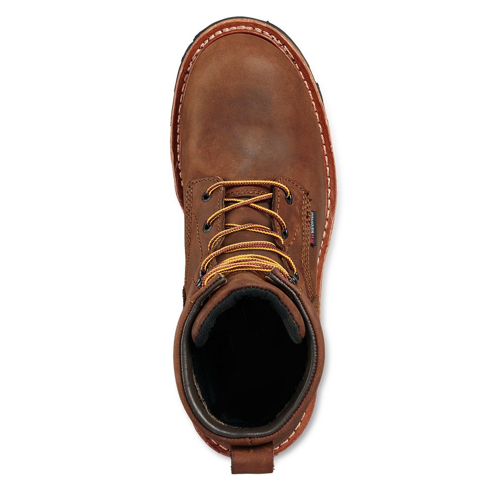 LoggerMax - Men\'s 9-inch Waterproof Soft Toe Boots
