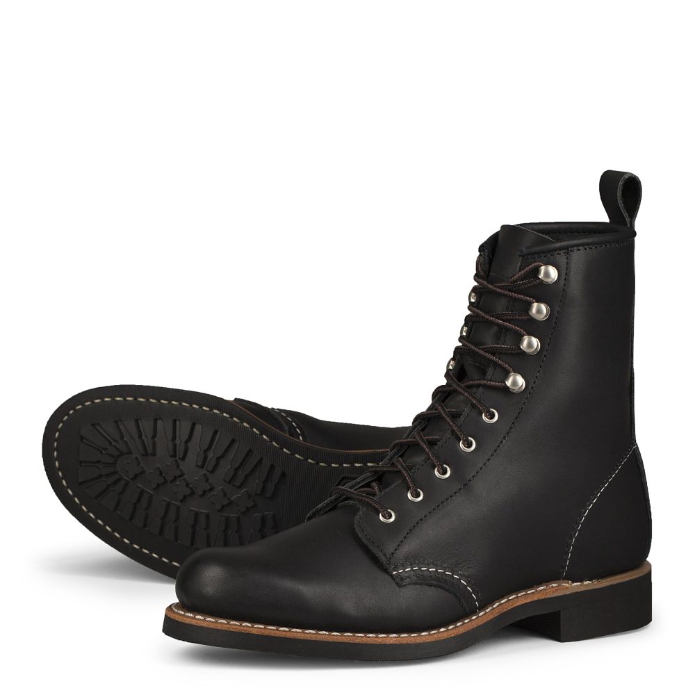 Silversmith | - Black - Women's Short Boots in Black Boundary Leather