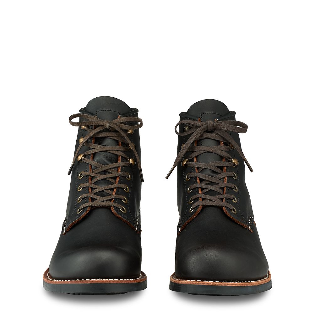 Blacksmith | - Black - Men\'s 6-Inch Boots in Black Prairie Leather