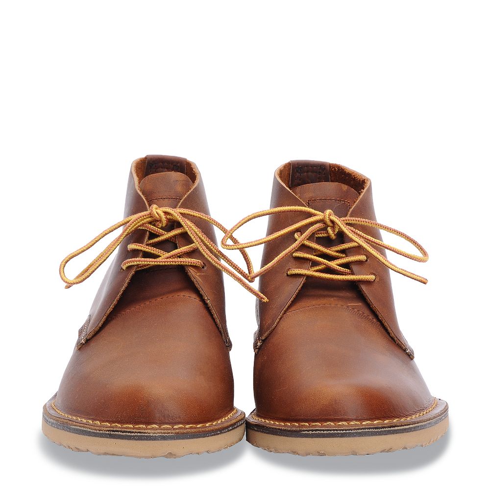 Weekender Chukka | - Copper - Men\'s Chukka in Copper Rough & Tough Leather