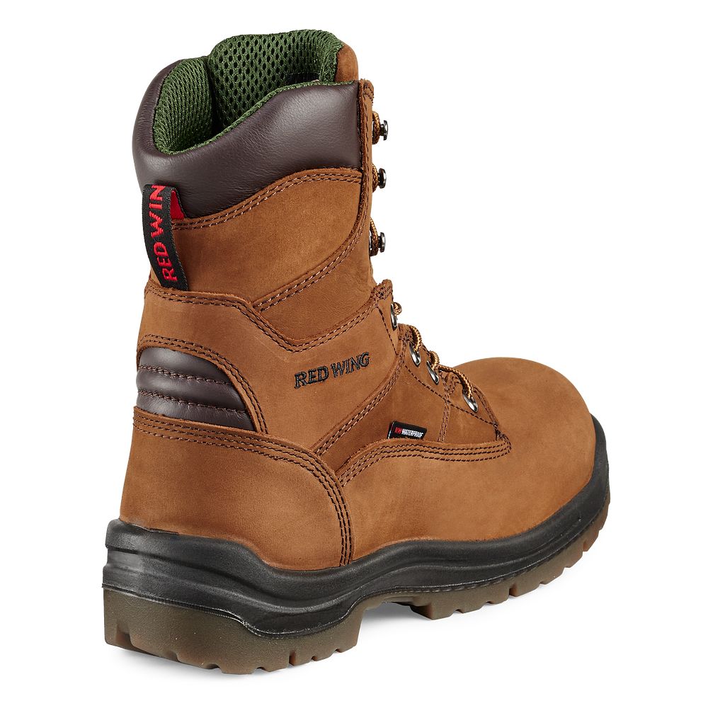 King Toe® - Men\'s 8-inch Waterproof Safety Toe Boots