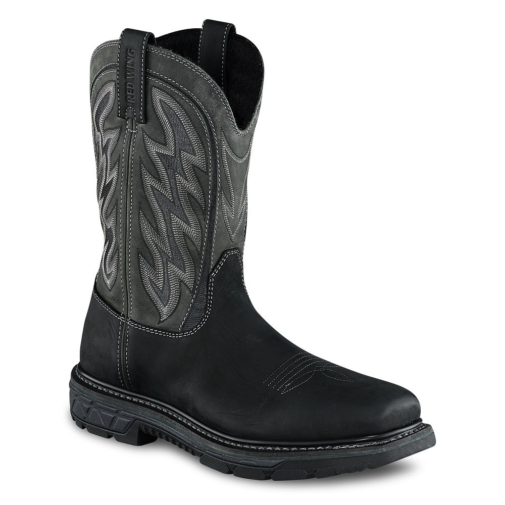 Rio Flex - Men's 11-inch Waterproof, Safety Toe Pull-On Boots