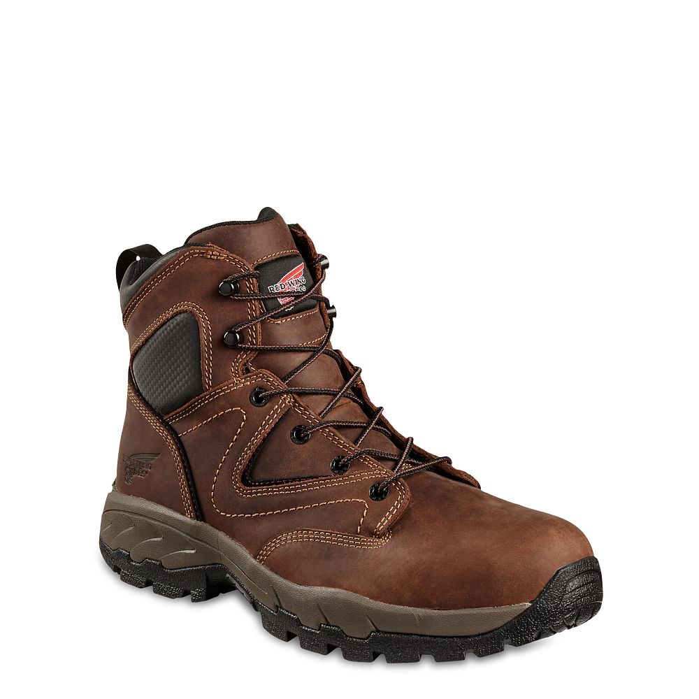 TruHiker - Men's 6-inch Safety Toe Hiker Boots