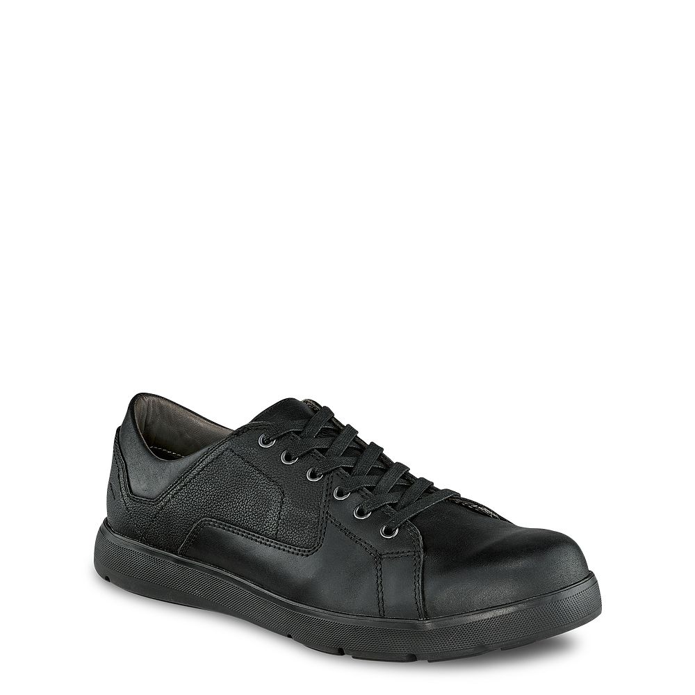 Zero-G Lite - Men's Leather Oxford in Black