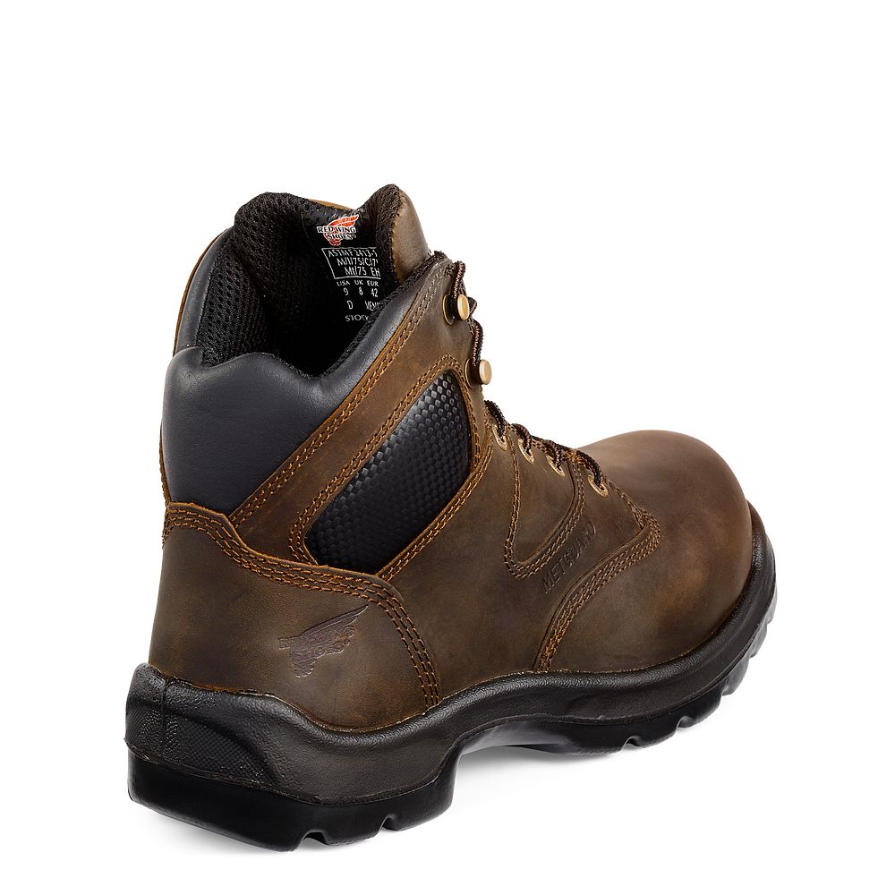FlexBond - Men\'s 6-inch Safety Toe Metguard Boots