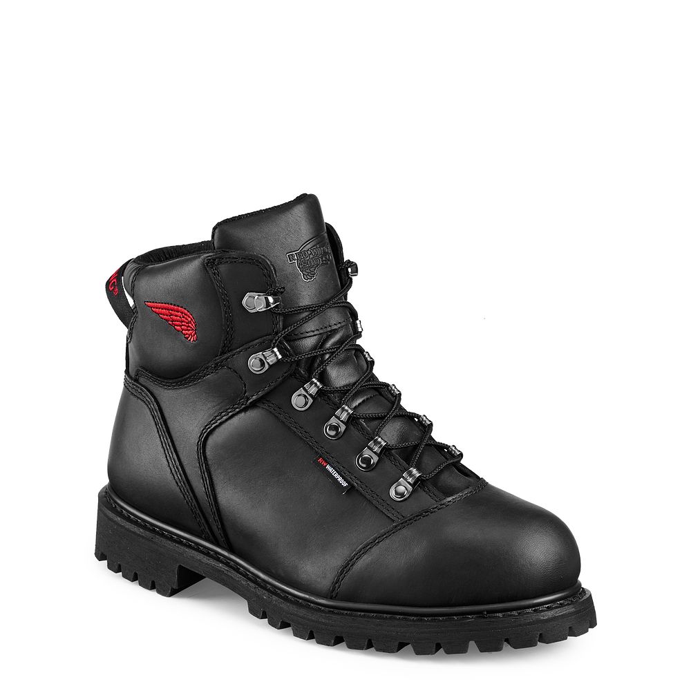 TruWelt - Men's 6-inch Waterproof Safety Toe Boots [Work - Style 9713 ...