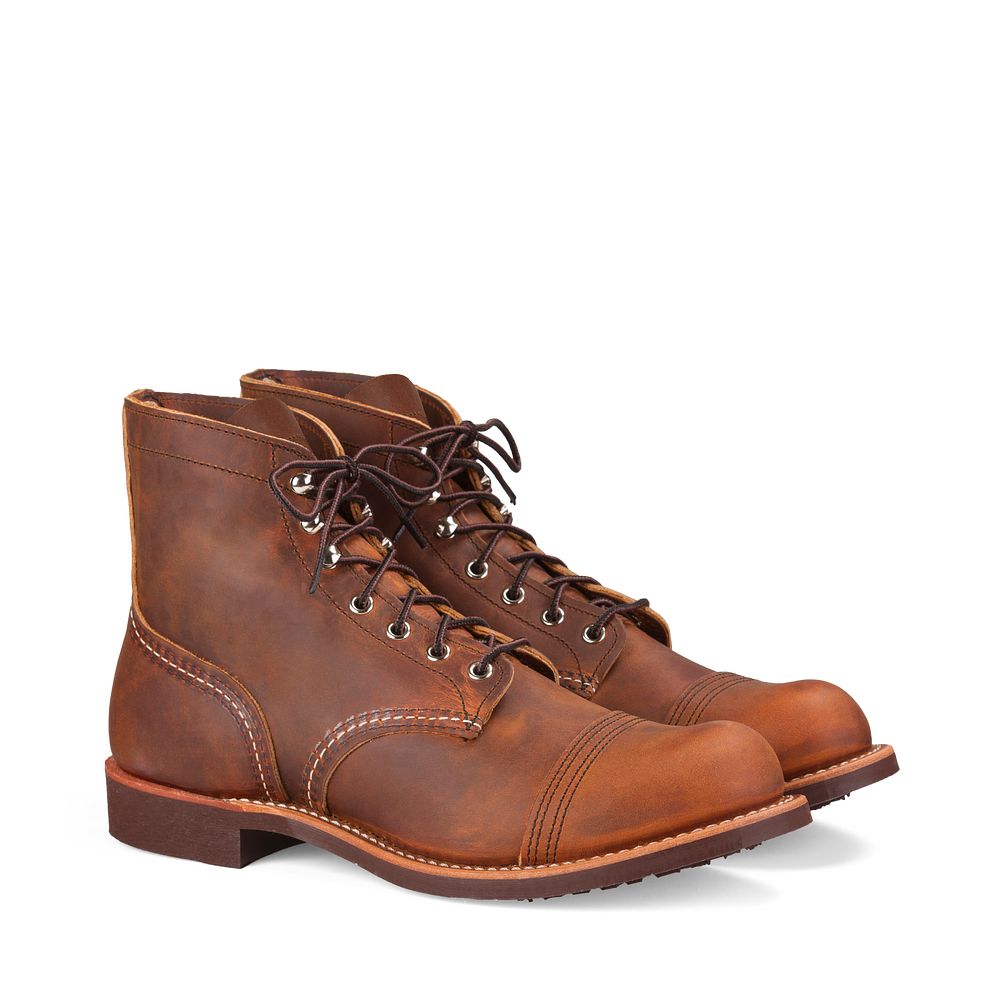 Iron Ranger - Copper - Men\'s 6-Inch Boots in Copper Rough & Tough Leather