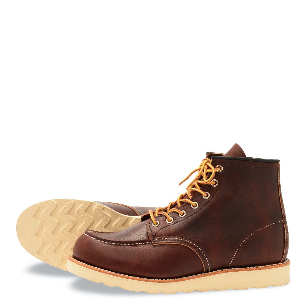 Classic Moc - Briar - Men's 6-Inch Boots in Briar Oil-Slick Leather