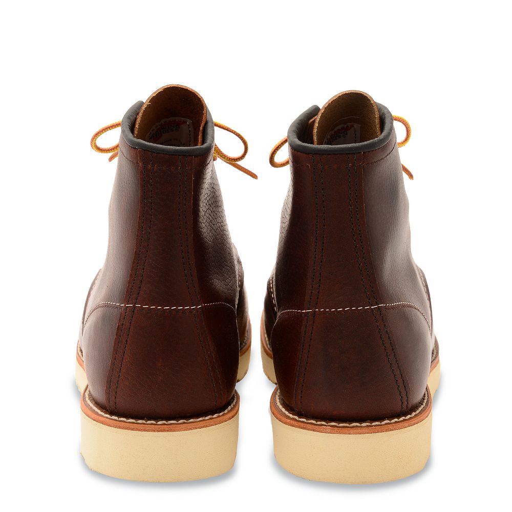 Classic Moc - Briar - Men\'s 6-Inch Boots in Briar Oil-Slick Leather