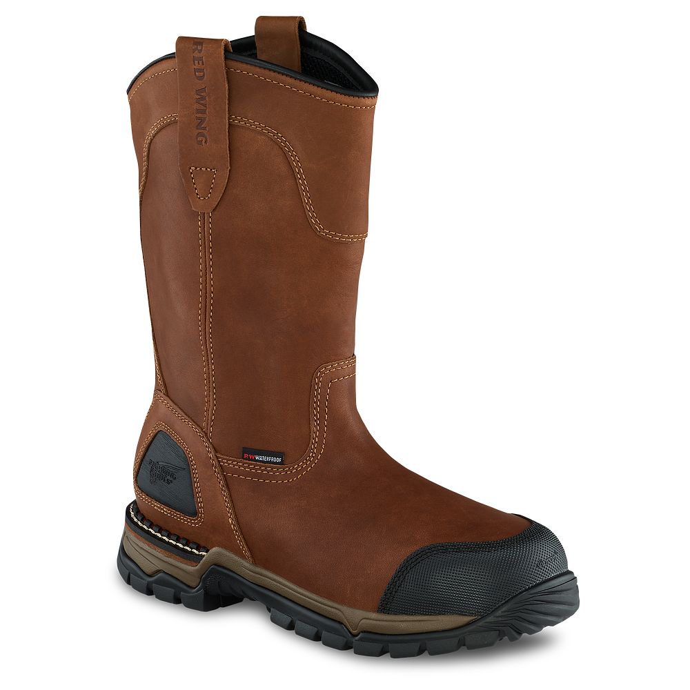 FlexForce® - Men's 11-inch Waterproof Safety Toe Pull-On Boots