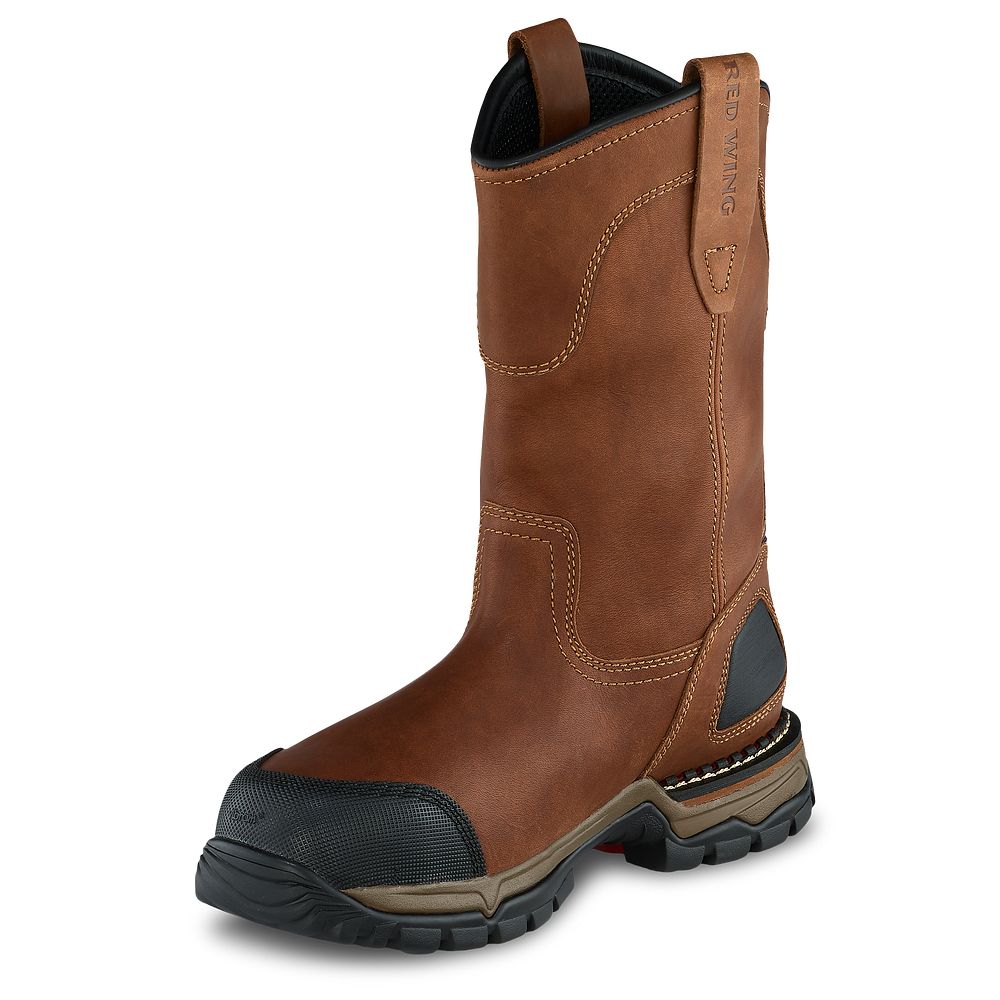 FlexForce® - Men\'s 11-inch Waterproof Safety Toe Pull-On Boots