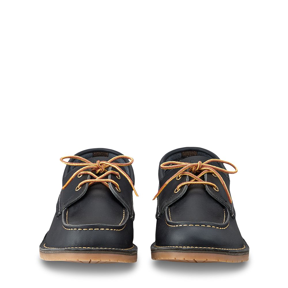 Weekender Camp Moc | - Navy - Men\'s Oxford in Navy Portage Leather