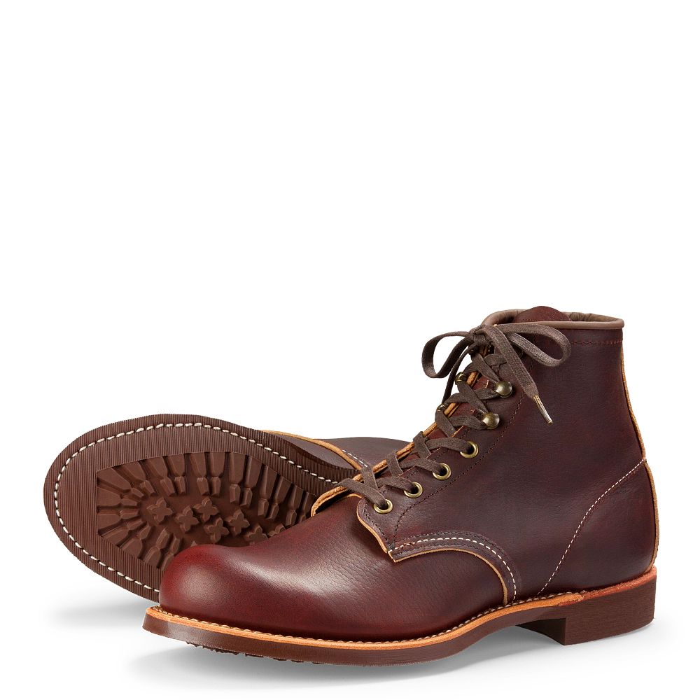 Blacksmith | - Briar - Men\'s 6-Inch Boots in Briar Oil-Slick Leather