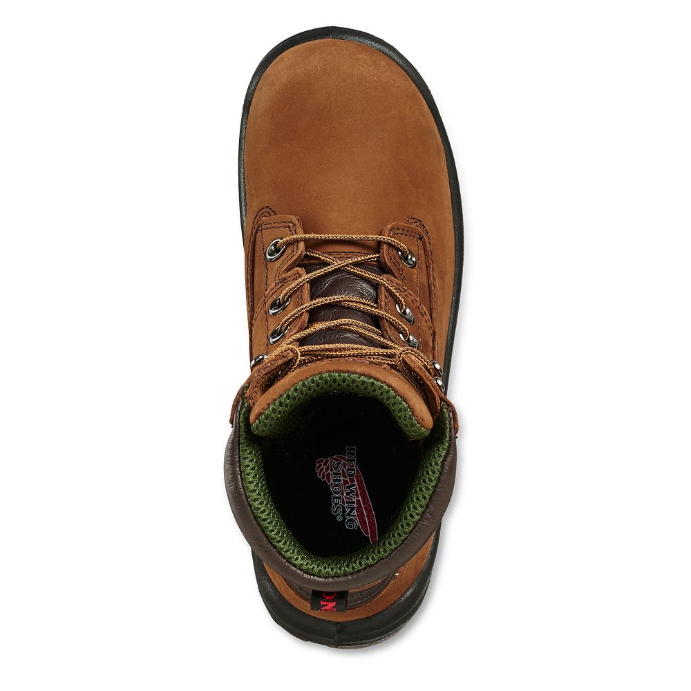 King Toe® - Men\'s 8-inch Waterproof Soft Toe Boots