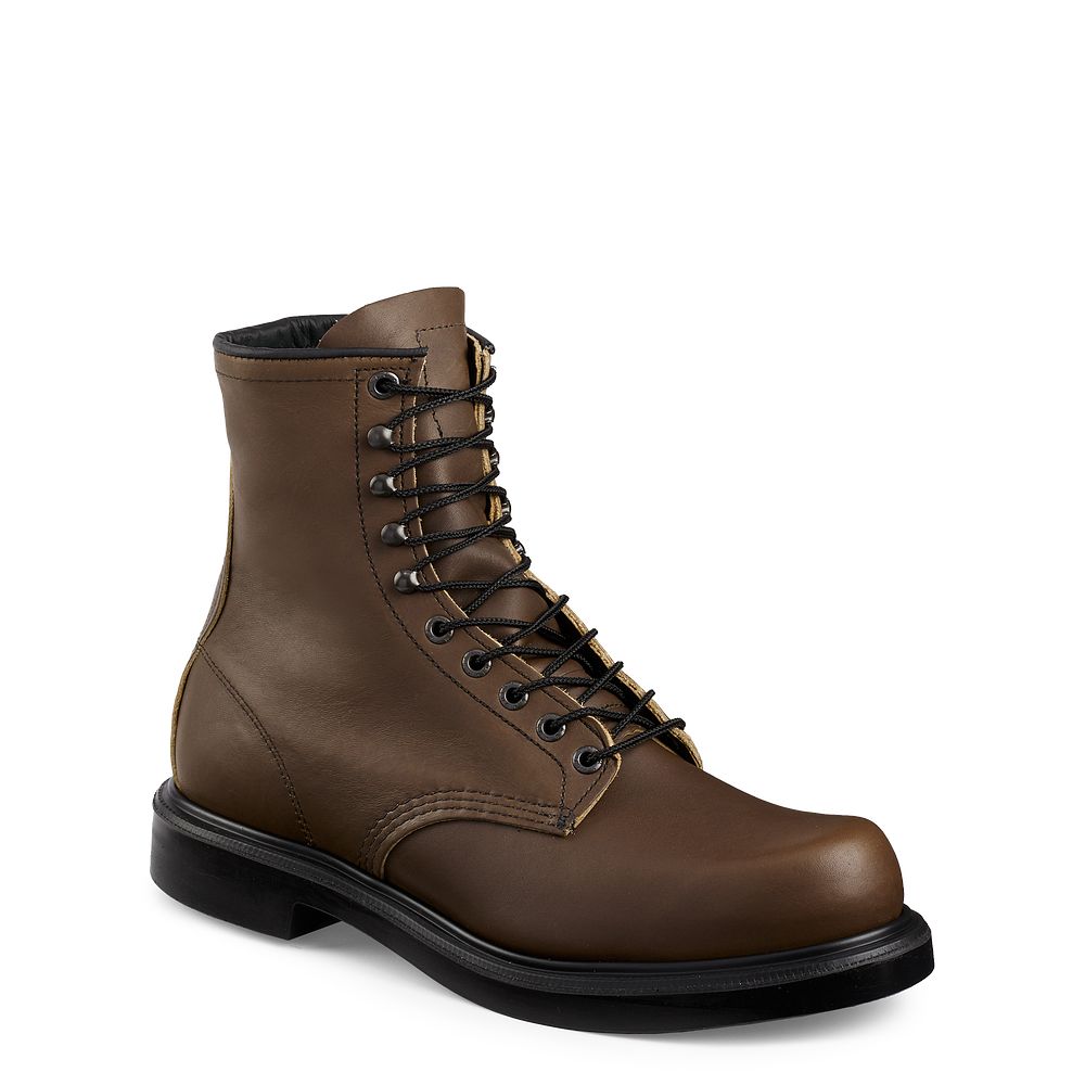 SuperSole® - Men's 8-inch Soft Toe Boots