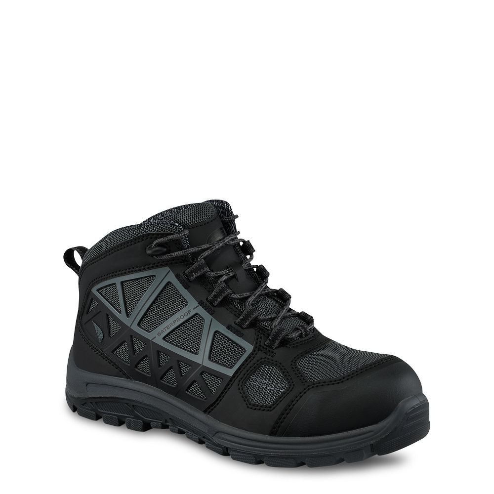 Fuse FX - Men\'s 5-inch Waterproof Safety Toe Hiker Boots