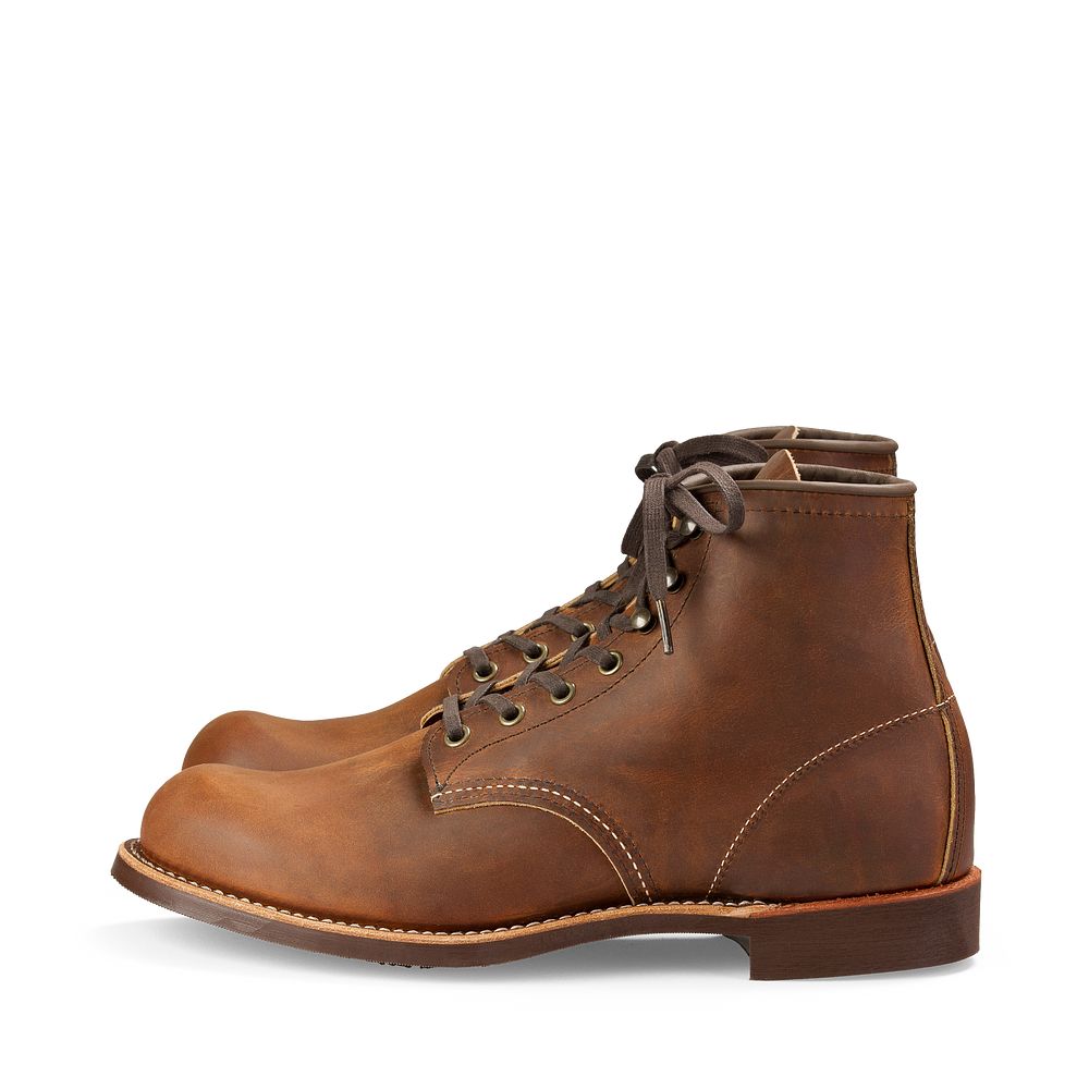 Blacksmith - Copper - Men\'s 6-Inch Boots in Copper Rough & Tough Leather