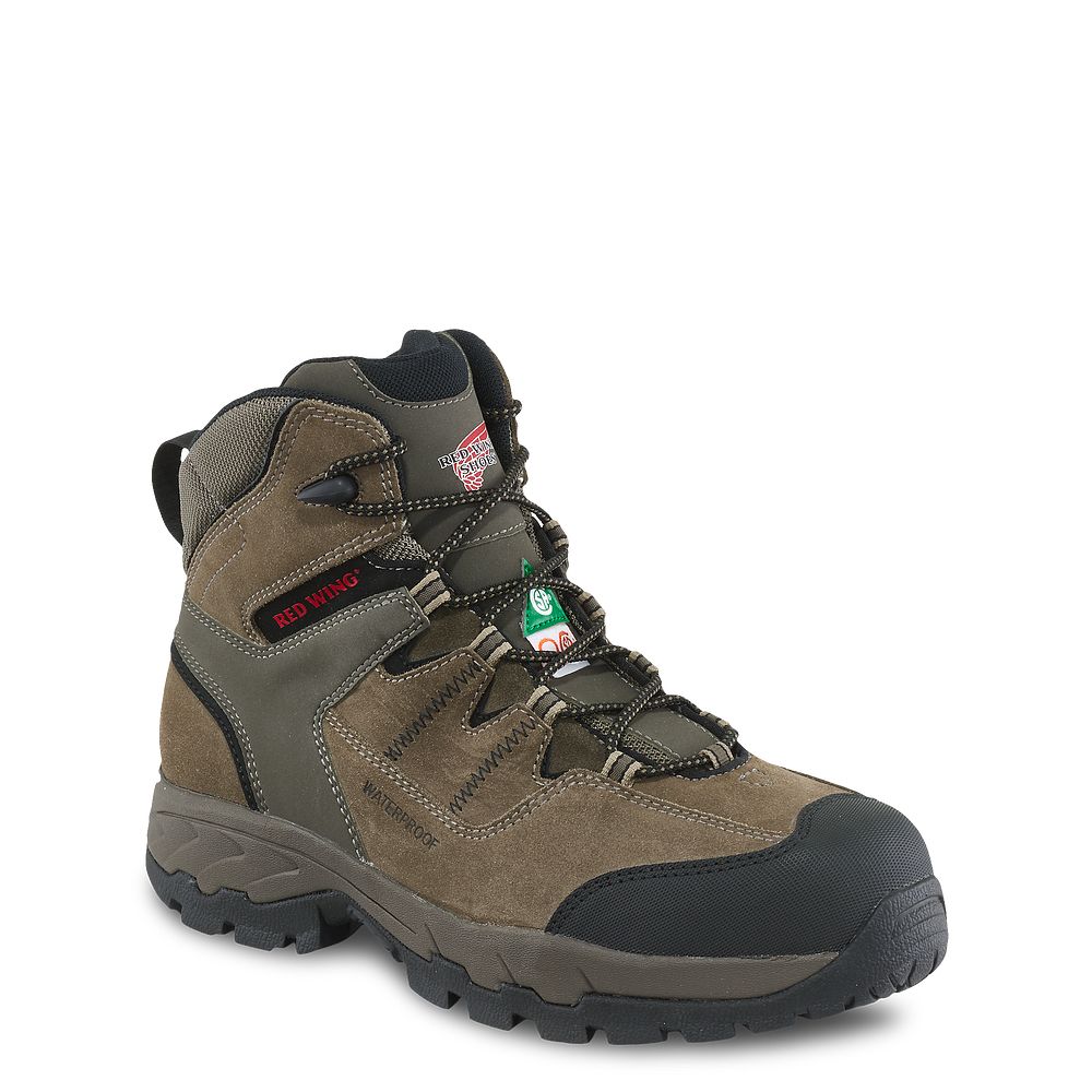 TruHiker - Men's 6-inch Waterproof CSA Safety Toe Hiker Boots