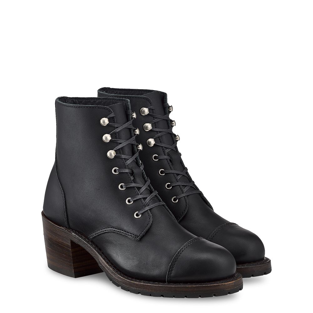 Eileen | - Black - Women\'s Heeled Boots in Black Boundary