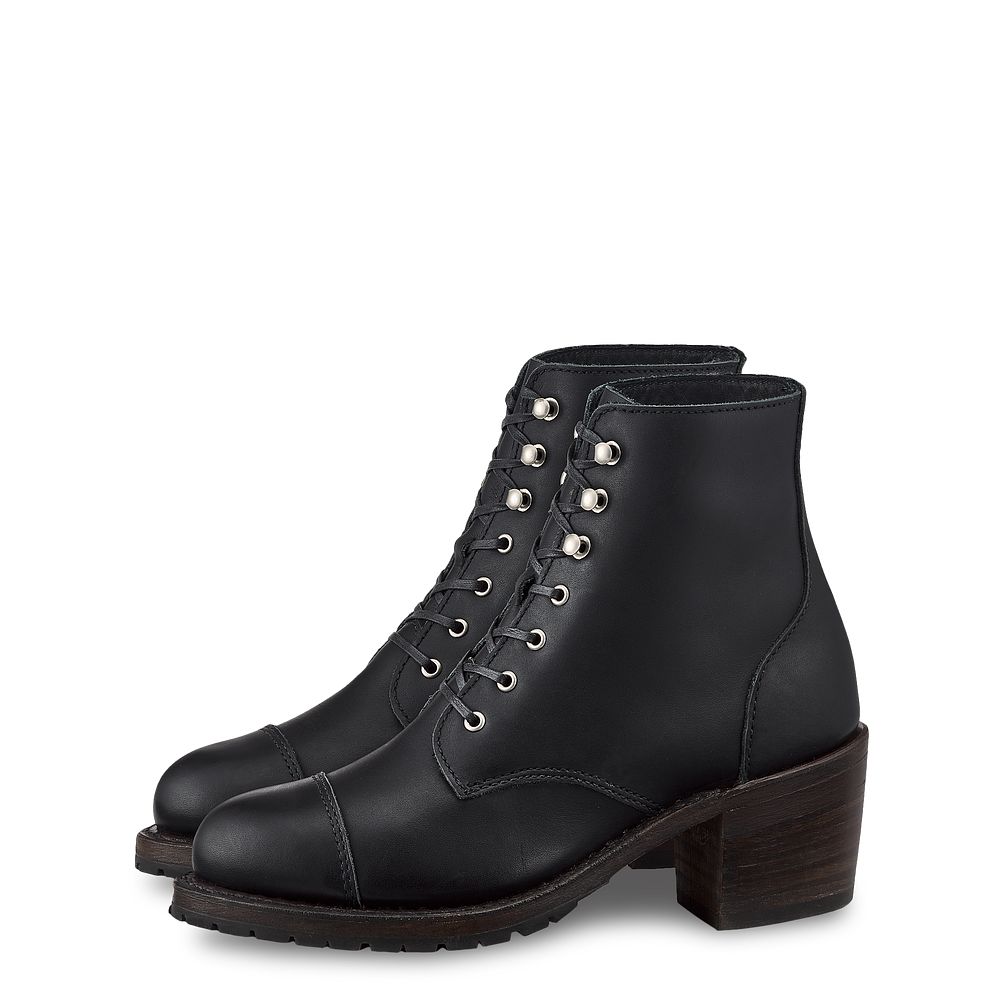 Eileen | - Black - Women\'s Heeled Boots in Black Boundary