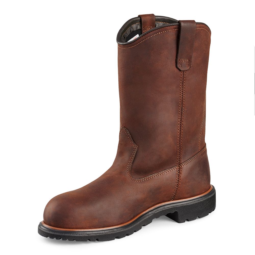 DynaForce® - Men\'s 11-inch Waterproof Soft Toe Pull-On Boots