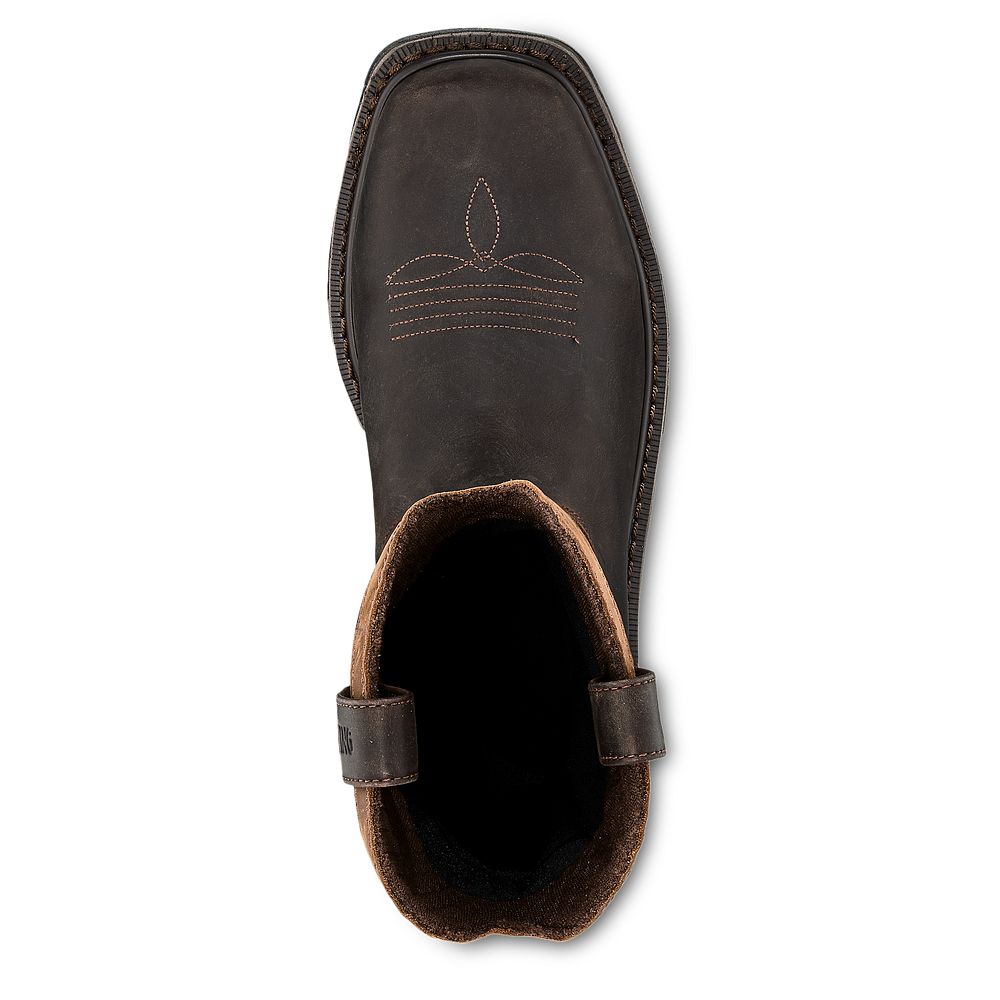 Rio Flex - Men\'s 11-inch Waterproof, Soft Toe Pull-On Boots