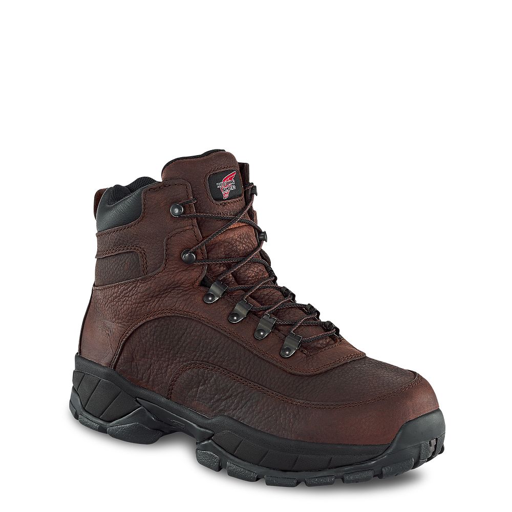 TruHiker - Men\'s 6-inch Waterproof Soft Toe Hiker Boots