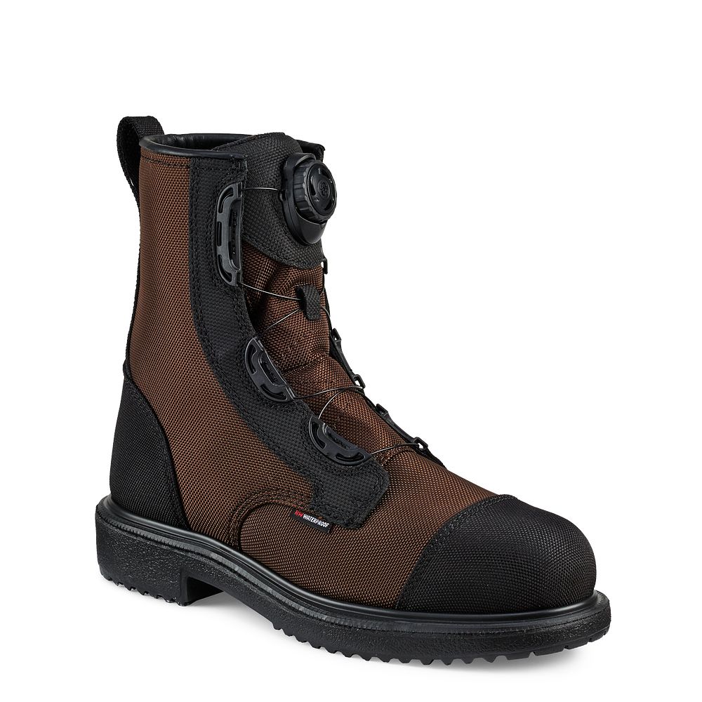 MaxBond - Men\'s 8-inch BOA® Safety Toe Boots