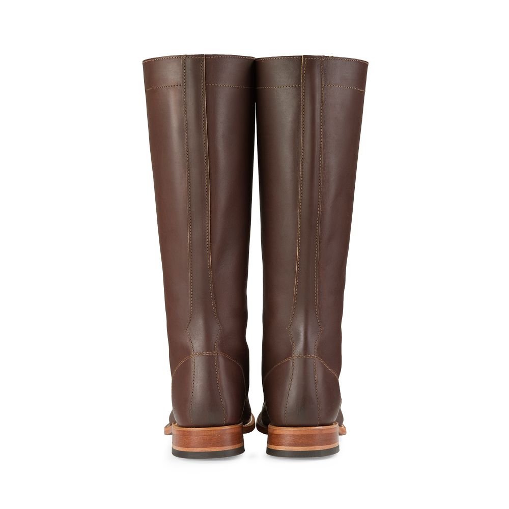 Gloria | - Mahogany - Women\'s Tall Boots in Mahogany Oro-iginal Leather