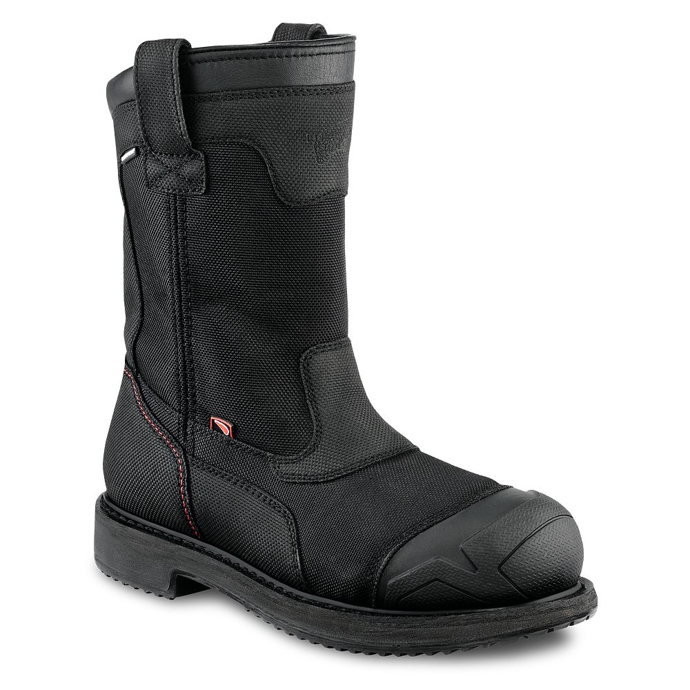 MaxBond - Men's 10-inch Waterproof Safety Toe Pull-On Boots