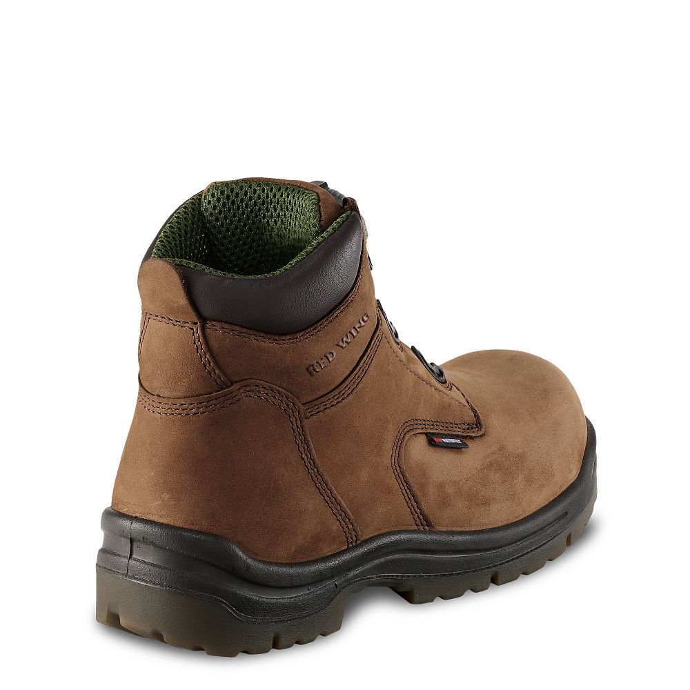 King Toe® - Men\'s 6-inch Waterproof Safety Toe Boots