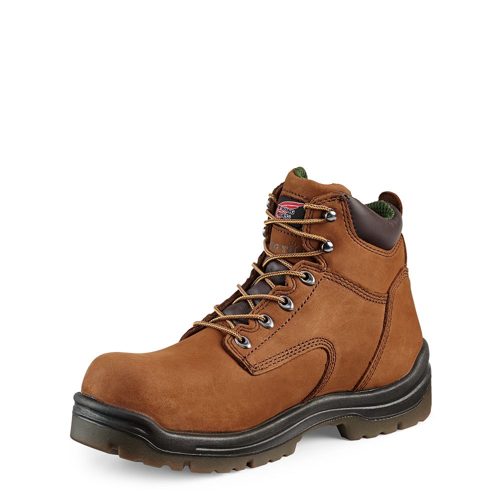 King Toe® - Men\'s 6-inch Insulated, Waterproof Soft Toe Boots