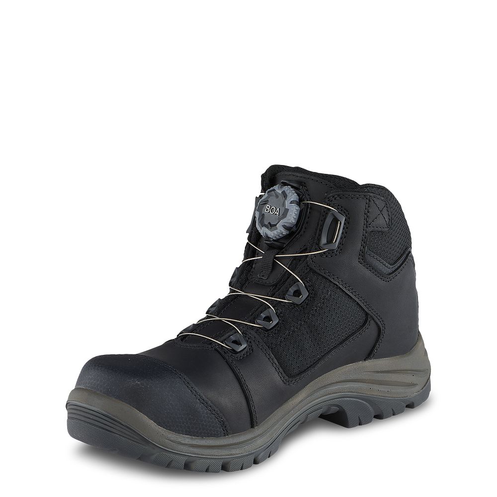 Tradesman - Men\'s 5-inch Waterproof Safety Toe Hiker Boots