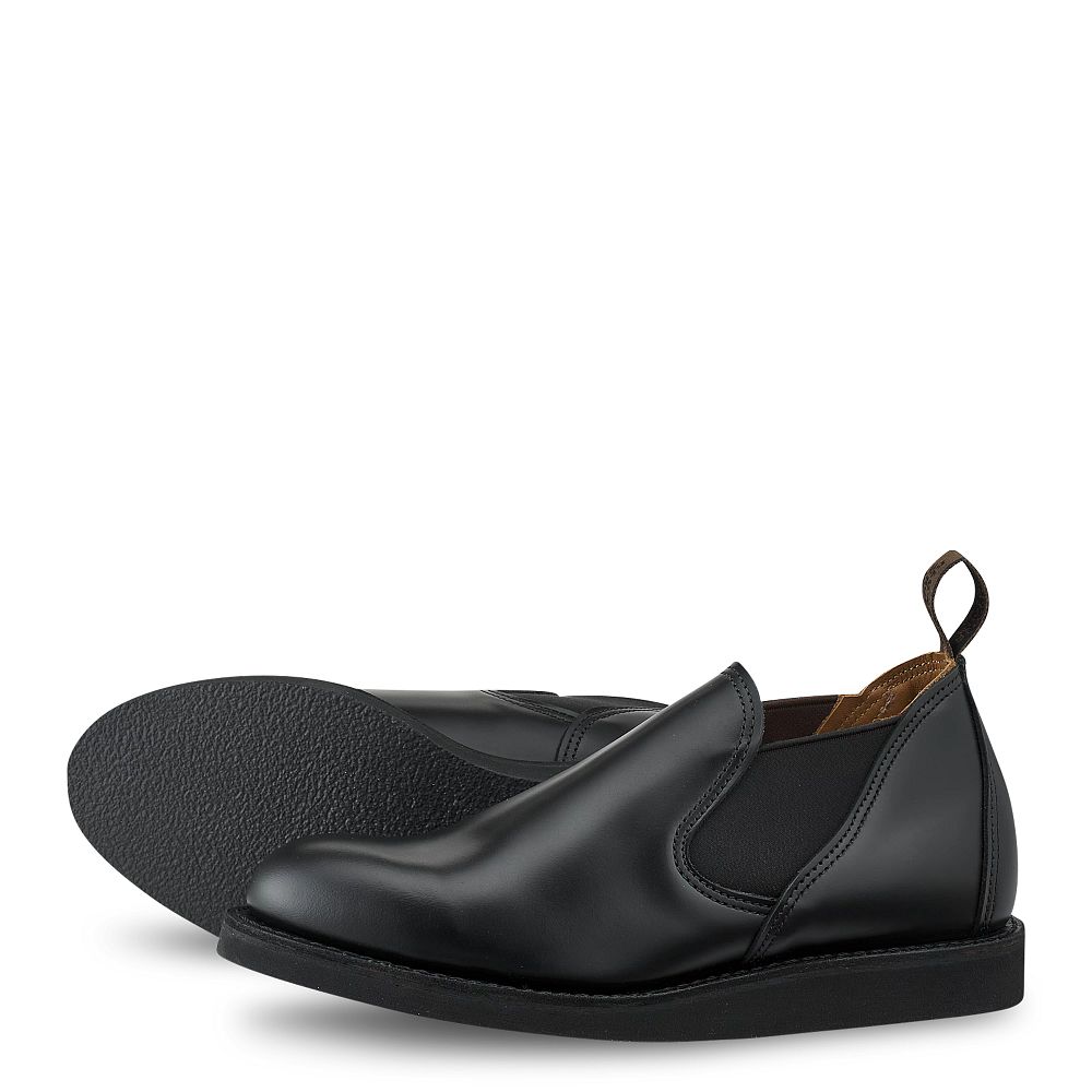 Postman Romeo | - Black - Men's Romeo in Black Chapparal Leather