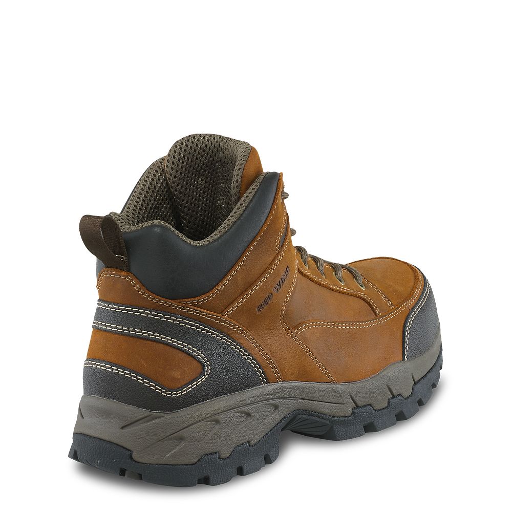 TruHiker - Men\'s 5-inch CSA Safety Toe Hiker Boots