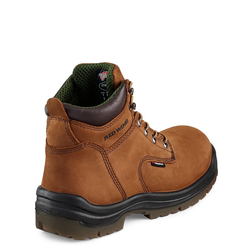 King Toe® - Men\'s 6-inch Waterproof Safety Toe Boots