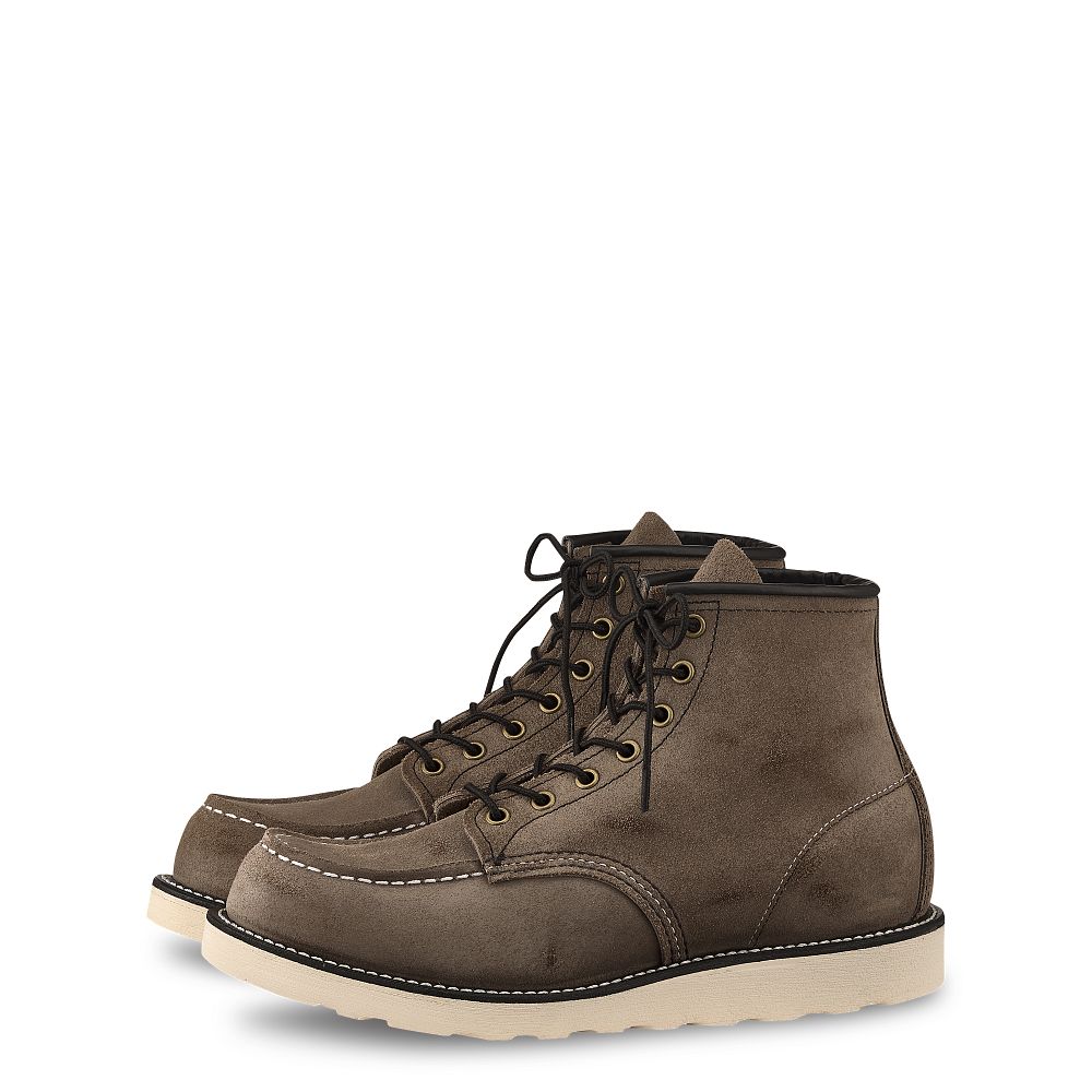 Classic Moc - Slate - Men\'s 6-inch Boots in Slate Muleskinner Leather