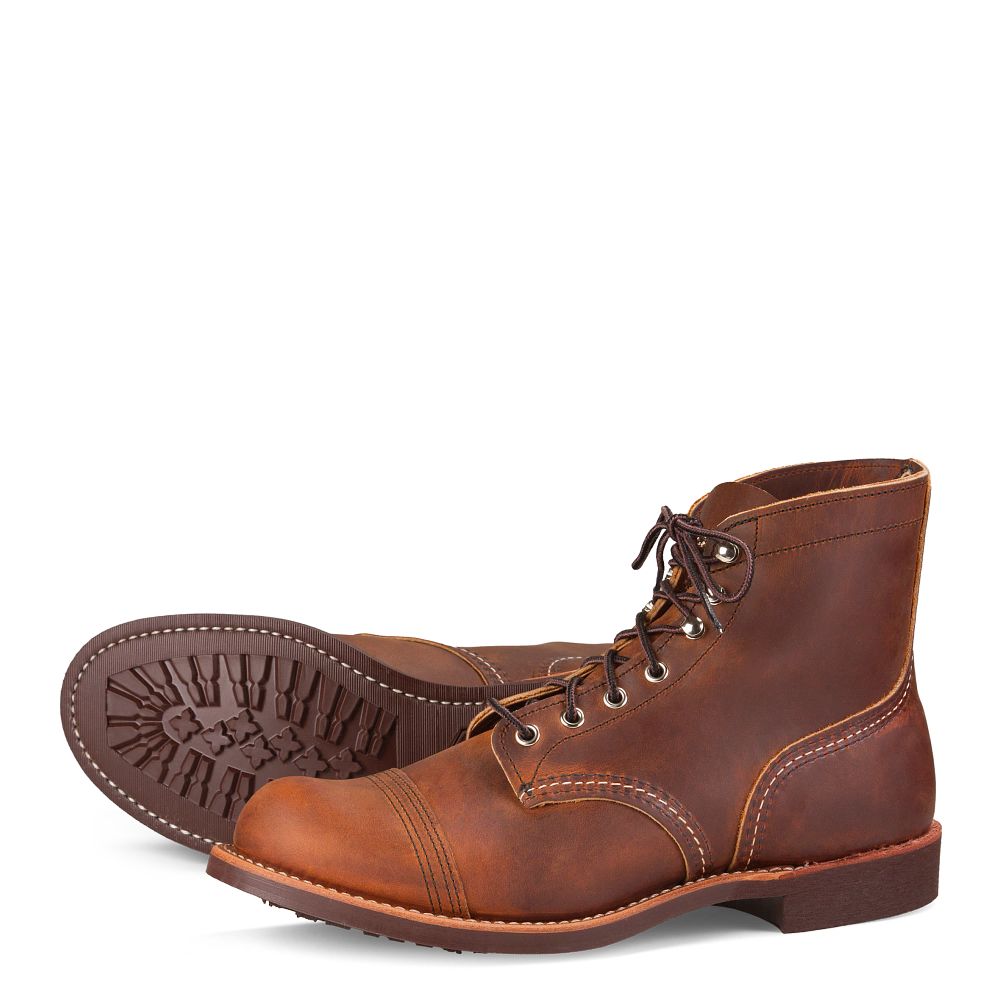 Iron Ranger | - Copper - Men\'s 6-Inch Boots in Copper Rough & Tough Leather