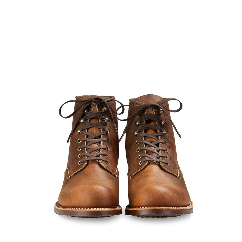 Blacksmith | - Copper - Men\'s 6-Inch Boots in Copper Rough & Tough Leather