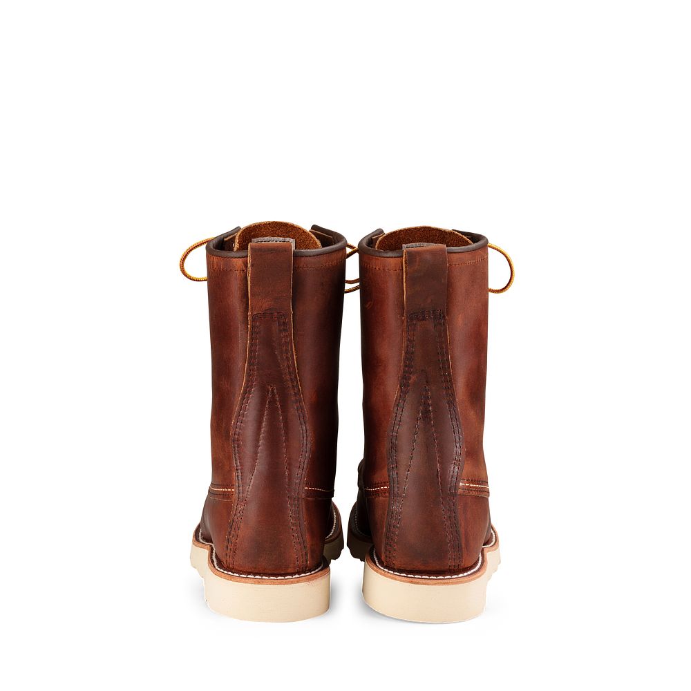 8-inch Classic Moc | - Copper - Men\'s 8-Inch Boots in Copper Rough & Tough Leather