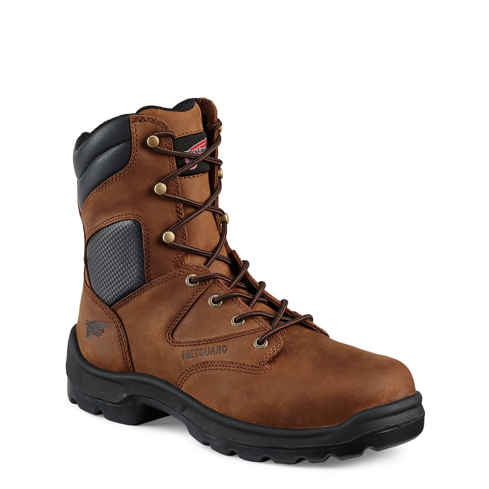 FlexBond - Men's 8-inch Safety Toe Metguard Boots