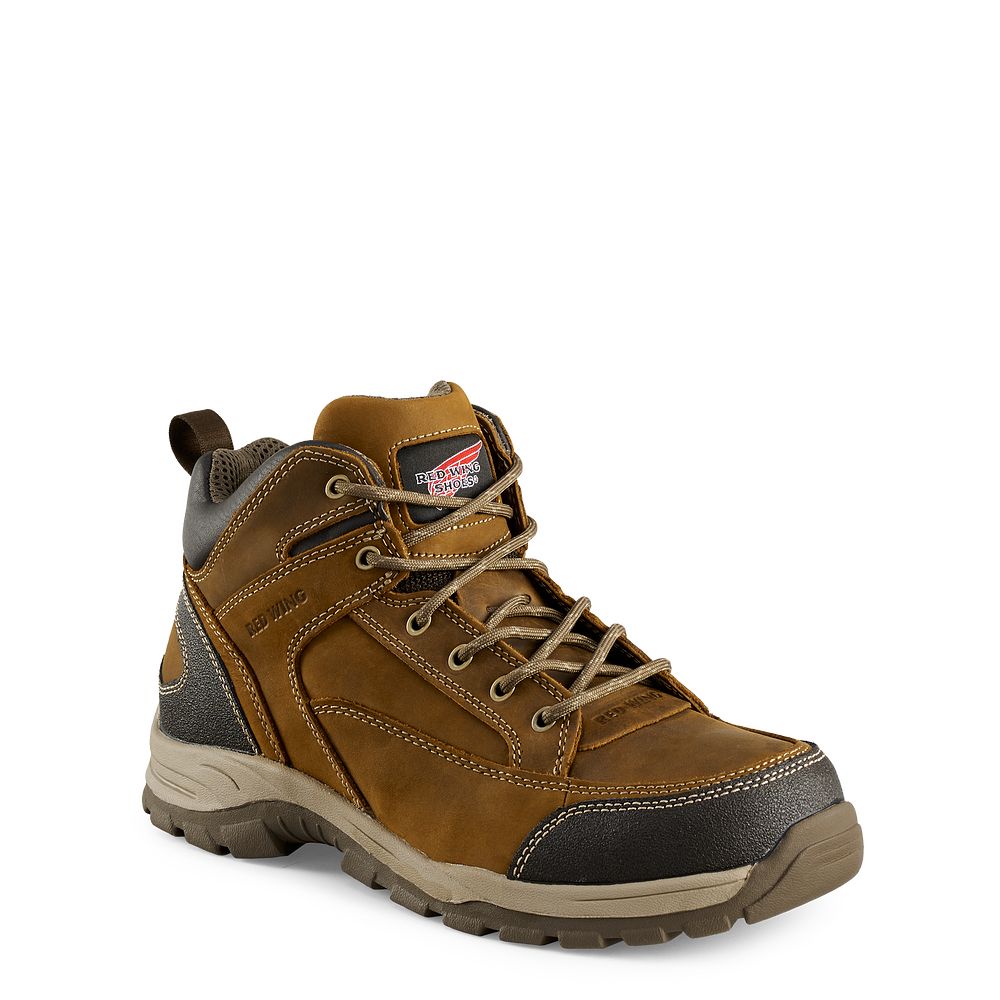 TruHiker - Men's 5-inch Safety Toe Hiker Boots