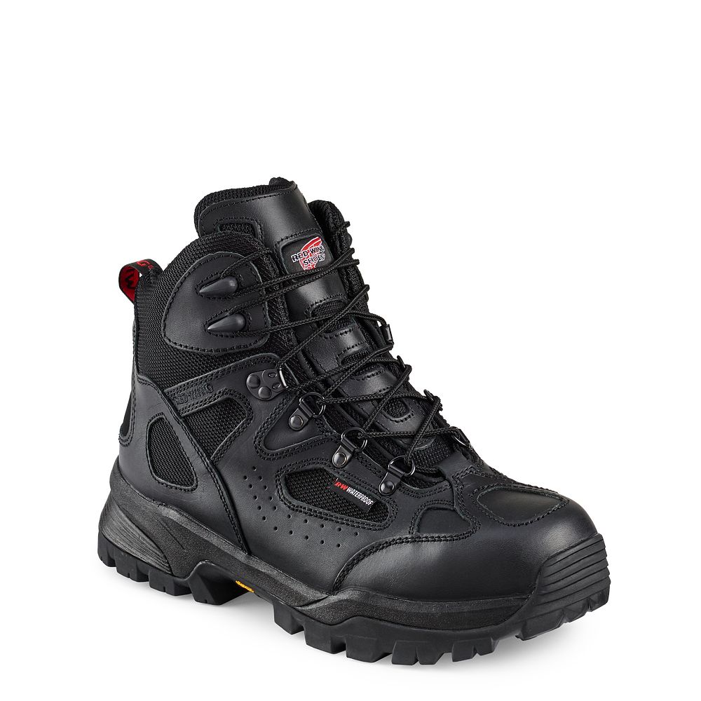 TruHiker - Men\'s 6-inch Waterproof Safety Toe Hiker Boots